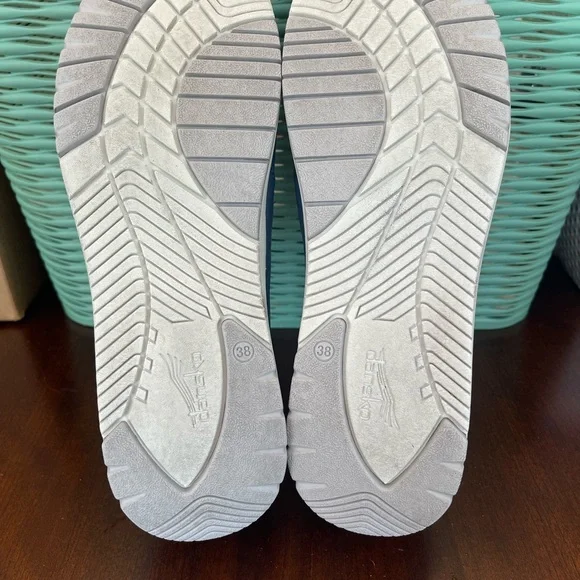 Dansko Laraine Slip On Sneaker (Women) - Blue Waterproof Nubuck - Picture 7 of 10